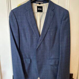 HUGO BOSS Three-Piece Suit Blue